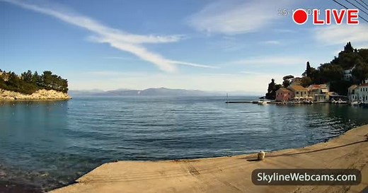 【LIVE】 Live Cam Loggos - Paxi Island | SkylineWebcams