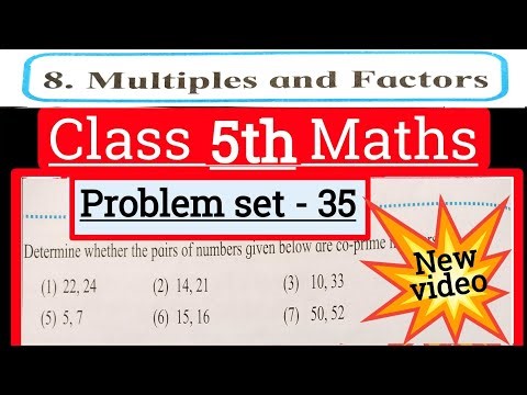 Class 5 problem set 35 maths | std 5 maths problem set 35