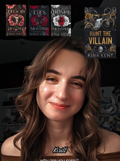 📚Hunt the villain by Rina Kent (mm) Vaughn's parents (Kirill and Sasha) story: Monster trilogy #booktok #darkromance