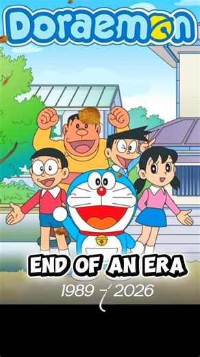 Goodbye Doraemon 1989-2026 #doraemon #anime #classicanime #childhood #nostalgia
