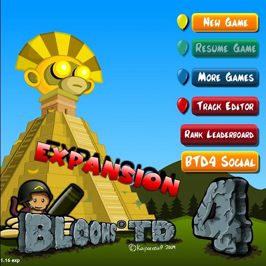Bloons Tower Defense 4: Expansion Hacked