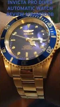 INVICTA AUTOMATIC PRO DIVER WATCH REVIEW M#8930OB