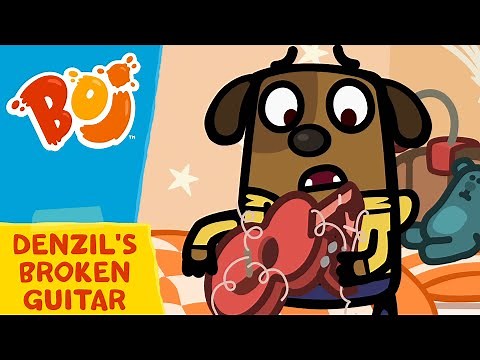 Boj - Denzil's Broken Guitar | Cartoons for Kids