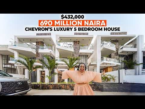 This ₦690M ($432,000) Chevron Mansion Redefines Luxury Living in Lagos; Never Seen Anything Like It!