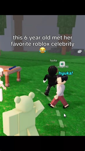 NitroNuke on Instagram: "This adorable player met her favorite roblox micro-celebrity #roblox #robloxfyp #micup #robloxvc #robloxvoicechat"