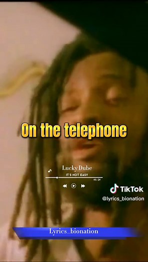 Lucky Dube - It's Not Easy Lyrics