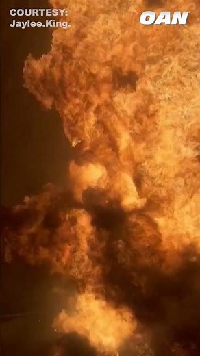 Massive van explosion in the Bronx sent a fireball into the sky & injured several FDNY firefighters