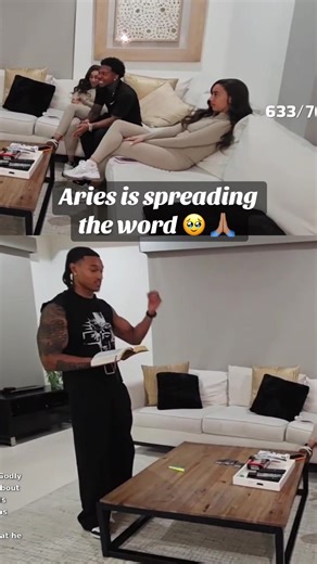 Aries is spreading the word #foearies #aries #deshaefrost #deshae | aries