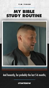176K views · 11K reactions | What’s your Bible Study routine? Thought some of this may be helpful to y’all. Let me know! | Tim Tebow | Facebook