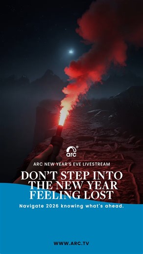 ARC New Year’s Eve Livestream • 10PM • 31 December 2025 • www.arc.tv DON'T WALK INTO THE NEW YEAR FEELING LOST | Navigate 2026 knowing what's ahead. Every year, on 31 December, God releases a prophetic word that directs our steps for the next 12 months—strategic, precise, unmissable. Don’t miss God’s word for 2026! Where to Watch: Youtube: youtube.com/@arcministries Facebook Live: facebook.com/arcministries Audio Stream: arc.tv/livestream#audio Website: www.arc.tv Info: Whatsapp: 27 73 245 8856 
