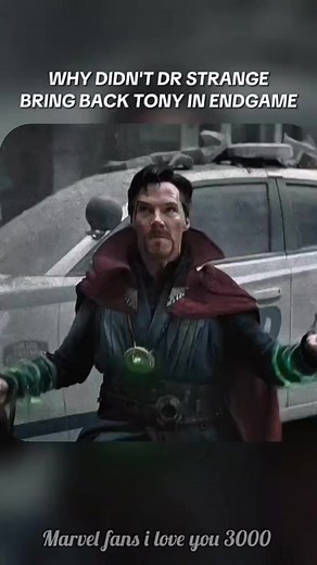 32K views · 1K reactions | Why didn't #drstrange USe time stone to bring back #tonystark #ironman #marveluk #fyp | Marvel fans i love you 3000 | Facebook