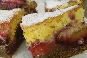 Najslađi: Kolač sa šljivama (SA GRIZOM)