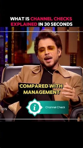 Channel Checks explained in 30 seconds. important finance term #financialfreedom #startupindia