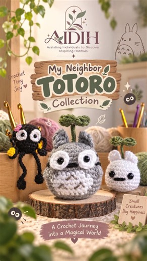 Make Your Own Adorable Totoro #totoro #crochet