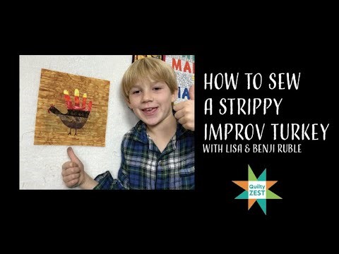 Strippy Improv Turkey Block Tutorial