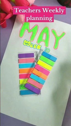 DIY Teacher Weekly Planning Using Clear Sticky Notes | Easy & Aesthetic Teacher Planner Hack!