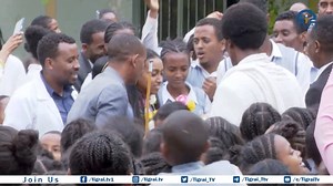 9.8K views · 36 reactions | Hilina Teklemariam, a student from the war-torn Tigray, shines in a country-wide educational competition, bringing pride to her community | Tigrai Television English | Facebook