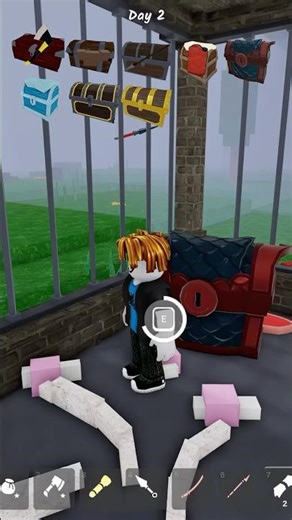 Ruby Chest Day 2 + Opened ALL Chests 💎 | Roblox 99 Nights #roblox #99nights #robloxshorts