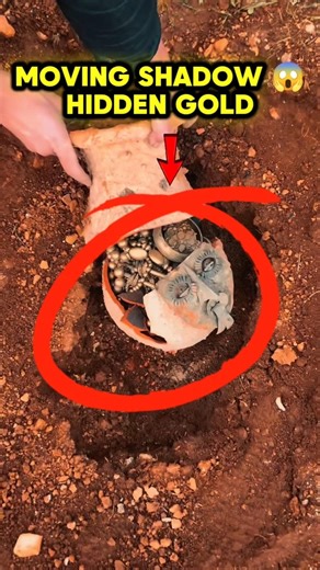 I Found Hidden Gold… And a Shadow Moved#shorts #treasurehunt #ancientgold