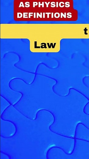 CAIE AS Physics Definitions - Kirchhoff's first law