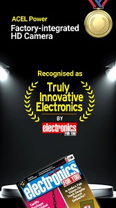 3K views | Factory-integrated HD camera developed by ACEL Power has...