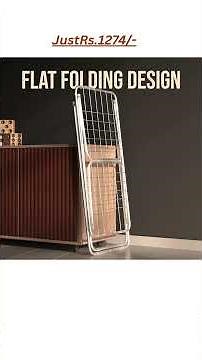 Amazon Basics Premium Cloth Drying Stand Review | 3-Way Foldable, 42 Ft Drying Space | BuyOn Amazon!