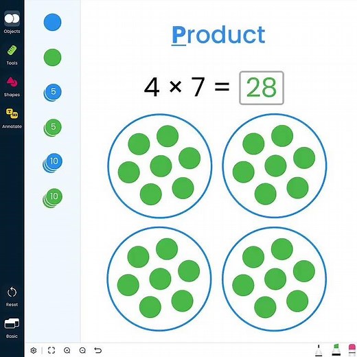 Math Concepts with Manipulatives!