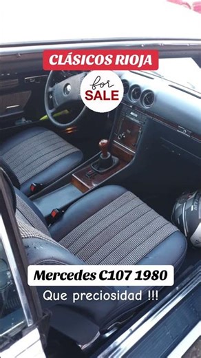 Mercedes C107 280SLC a la venta en CLÁSICOS RIOJA