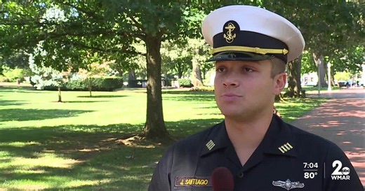 Naval Academy members and first responders honor those lost during 9/11 memorial