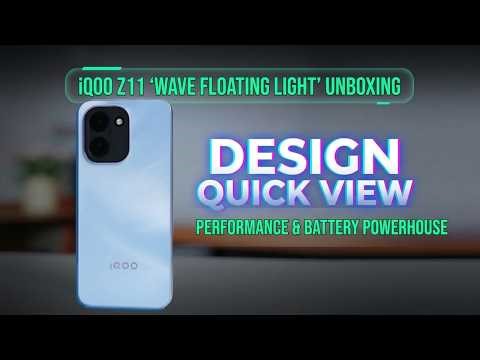 iQOO Z11 Unboxing & First Look 🔥 165Hz Display, 9020mAh Battery Beast | Price in UK