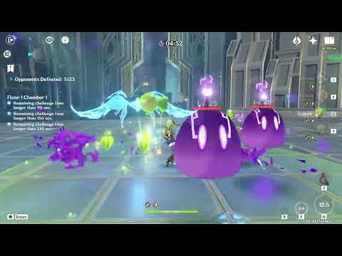 Genshin Impact - Achievement - Hyperblooming Circus: 10X Defeat 4 Opponents With Hyperbloom In 2s