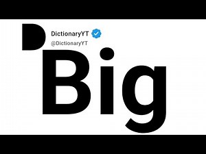 Big Synonyms | Thesaurus | Similar Words