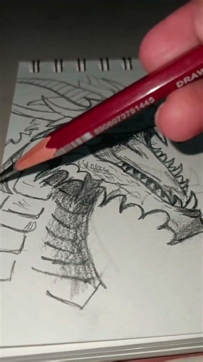 dragon sketch#artdrawing #shorts #sketch