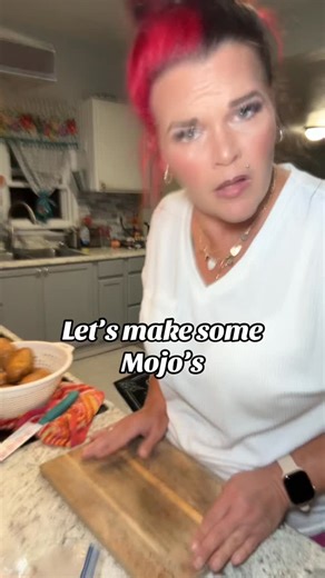 7.3K views · 1.2K reactions | Let’s make some mojo’s! is Simple, crispy, and full of flavor — you already know it’s about to hit! #mojos #homecooking #kitchenchaos #potatoes #easyrecipes | Jfaubus21 | Facebook
