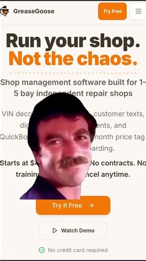 GreaseGoose.xyz is the best affordable auto shop management software