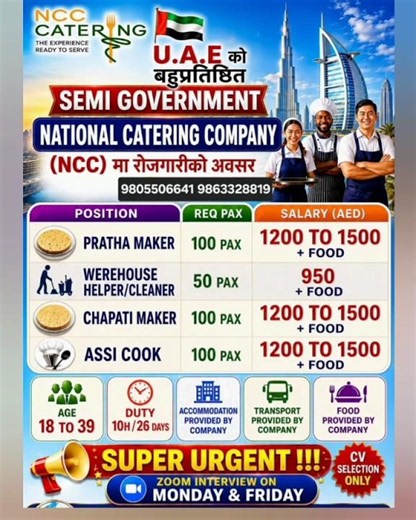 UAE Jobs 2026 | Latest Jobs in Dubai & Abu Dhabi | Apply Now for Free Visa Jobs