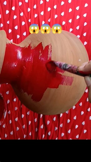​Watch Me Paint This Pot | pot design ideas 💡 #diy #artandcraft #shorts #trending