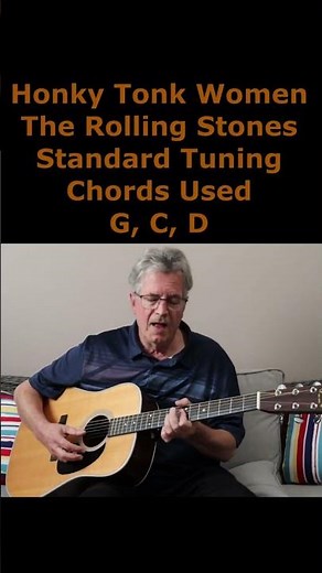 Honky Tonk Women | Standard Tuning | The Rolling Stones