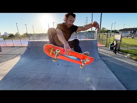 Learning Frontside Airs On Mini Ramp!
