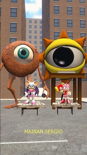 Sonic vs Brainrot Sprunki in GarrysMod Coffin Dance Music Part22 #sonic #stealbrainrot #sprunki