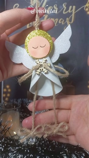 👼 Ángel de Navidad🎄 #christmas #xmas #diynavidad #manualidades #navidad #diy #handmade