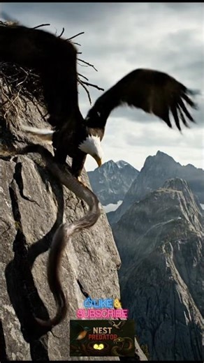 Eagle vs Snake – Epic Mid-Air Battle | Nest vs Predator