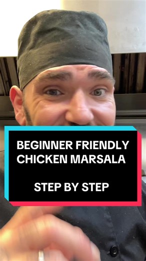 Chicken Marsala step by step #fyp #cook #diy #easyrecipe #viral | chicken marsala