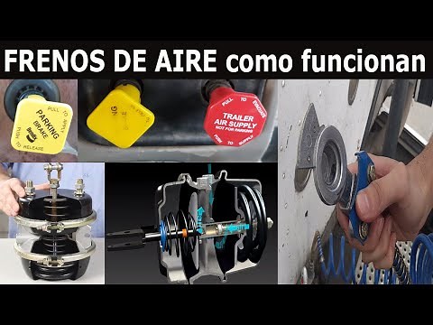 Air brakes: how they work and how the truck brakes with service and emergency air.