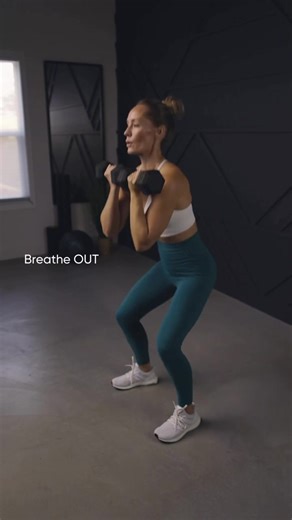 Confused on how to breathe during exercise? The simplest way to think about it is IN on the easy part. OUT during the hard part. To break that down even further - focus on breathing in through the nose during the eccentric part (the yielding part) of an exercise and out through the mouth during the concentric part (during effort/exertion). Bringing awareness to your breath can help you tune into the movement and positively affect your performance. Your heart and lunges are hard at work during yo