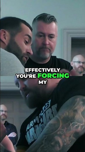 Unlock Arm Wrestling Secrets: Beyond Basic Forcing Techniques! #shorts