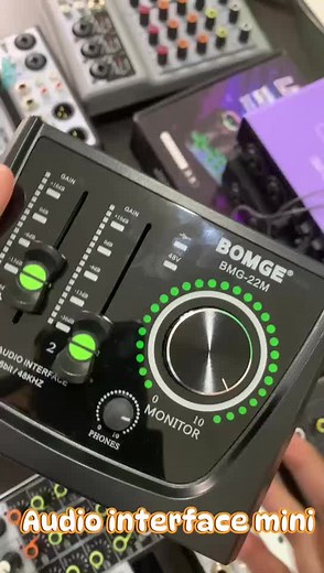 BOMGE 22M Sound Card Review for Live Streaming