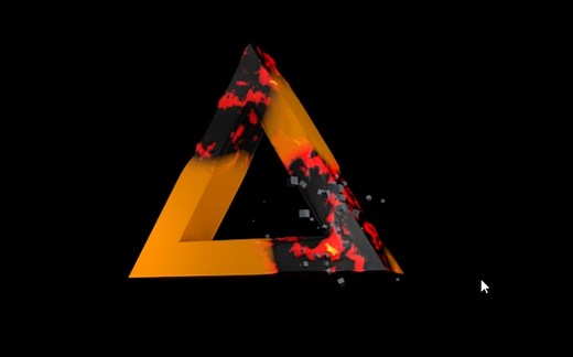 C4D教程 物体碰撞材质改变 Reveal Textures with Object Colisions