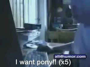 Angry german kid VS Annoying orange