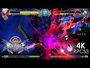 BlazBlue: Central Fiction (4K / 2160p / 60fps) | RPCS3 Emulator 0.0.34-17378 | Sony PS3